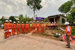 Tỉnh Quảng Trị: Chuẩn bị phương án cung cấp điện mùa mưa bão