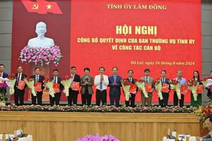 Lâm Đồng: Điều động và bổ nhiệm nhiều vị trí cán bộ chủ chốt