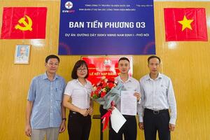 Công trường đường dây 500kV mạch 3: Nơi rèn luyện tư tưởng, đạo đức cho cán bộ trẻ