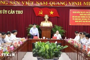 Bộ Chính trị công bố Quyết định kiểm tra Ban Thường vụ Thành ủy Cần Thơ