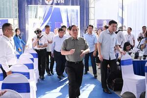 Thủ tướng dự Lễ khánh thành đường dây 500kV mạch 3 từ Quảng Trạch đến Phố Nối