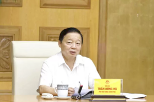 Phó Thủ tướng Trần Hồng Hà chủ trì cuộc họp phân bổ, giải ngân vốn đầu tư công