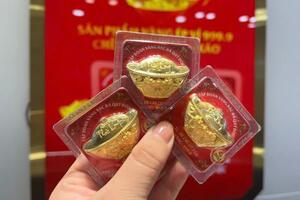 Cập nhật giá vàng SJC, DOJI, PNJ, 9999, giá vàng nhẫn hôm nay 5/9