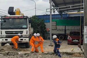 Cập nhật tình hình khắc phục sự cố, cấp điện cho người dân vùng bão sáng ngày 10/9