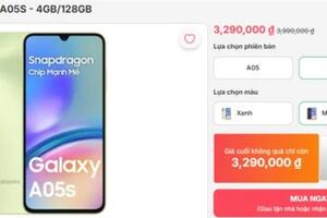 Đây là chiếc điện thoại Samsung giá rẻ chỉ 3 triệu đáng mua nhất hiện nay, thiết kế lẫn trang bị xịn như Galaxy S24