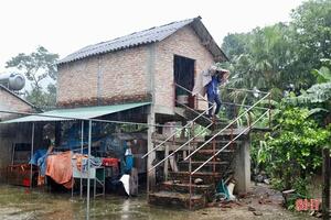 Hà Tĩnh: Chủ động di dân, không để thiệt hại về người do bão số 4 gây ra