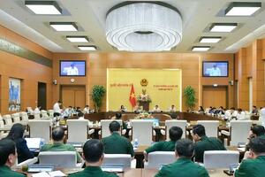 Ủy ban Thường vụ Quốc hội: Luật Sĩ quan đủ điều kiện trình Quốc hội thảo luận, cho ý kiến
