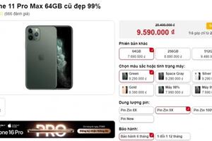 Đây là iPhone Pro Max 3 mắt rẻ nhất Việt Nam, màn OLED, camera zoom 2x, mượt như iPhone 16 Pro Max