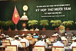 Kỳ họp thứ 18 HĐND TP. Hồ Chí Minh khóa X bàn và thông qua nhiều quyết sách quan trọng