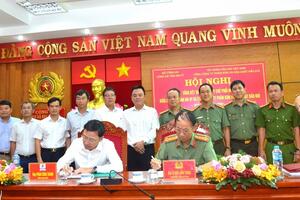 Công an tỉnh BR-VT và PVFCCo phối hợp bảo vệ an ninh, an toàn các công trình dầu khí