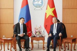 Việt Nam mong muốn phát triển quan hệ với Mông Cổ trên tất cả các lĩnh vực