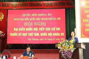 Đại biểu Quốc hội tiếp xúc cử tri đơn vị bầu cử số 7
