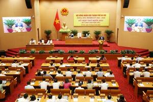 Sáng nay, khai mạc Kỳ họp chuyên đề của HĐND TP Hà Nội