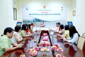 Hỗ trợ dinh dưỡng cho trẻ em bị ảnh hưởng do bão lũ