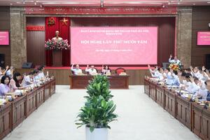 Sáng nay, diễn ra Hội nghị 19 BCH Đảng bộ TP Hà Nội