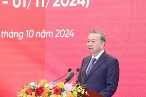 Tổng Bí thư Tô Lâm dự kỷ niệm 75 năm Ngày truyền thống Ban Đối ngoại Trung ương