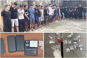 Thạch Thành (Thanh Hoá): Triệt xóa 13 điểm, bắt giữ 29 đối tượng liên quan đến ma túy