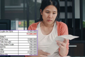 "Toát mồ hôi" với bảng chi phí học tập của 2 học sinh ở TP.HCM: Nhà nghèo nhìn chỉ biết ngậm ngùi