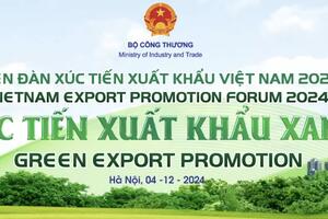 Mời tham dự Diễn đàn Xúc tiến xuất khẩu xanh 2024
