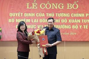 Nhân sự 3/12: Bộ Y tế bổ nhiệm vị trí Thứ trưởng; Tỉnh ủy Hà Giang, Đắk Lắk điều động nhân sự