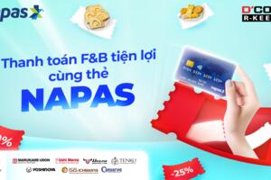 Khám phá ẩm thực Nhật Bản cùng loạt khuyến mãi của NAPAS và DCorp