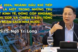 Bức tranh kinh tế năm 2024: Ngành Dầu khí tiếp tục là trụ cột, đóng góp lớn cho nền kinh tế