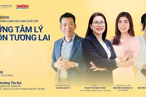 Chiều nay (15/12) sẽ diễn ra talkshow Đồng hành cùng học sinh cuối cấp