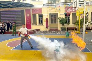 Phường Hàng Trống - đơn vị dẫn đầu an toàn phòng cháy, cứu nạn