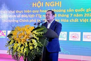 Vinachem thực hiện Quy hoạch khoáng sản quốc gia đảm bảo sản xuất xanh, bền vững