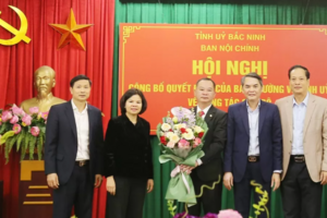 Sáng ngày 2/1, tỉnh Bắc Ninh công bố công tác cán bộ