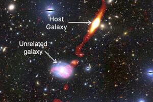 Phát hiện thiên hà khổng lồ lớn gấp 32 lần Dải Ngân Hà