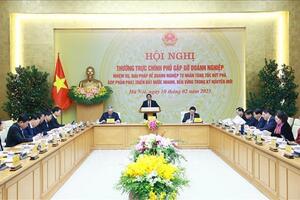 Thủ tướng Phạm Minh Chính: Nhà nước kiến tạo, doanh nghiệp đóng góp để đất nước phát triển