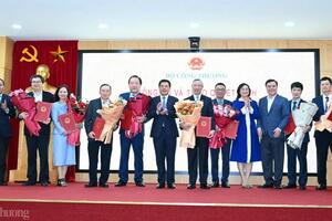 Tin nhân sự 4/3: Công tác cán bộ Bộ Công Thương, Bộ Xây dựng và Bộ Y tế