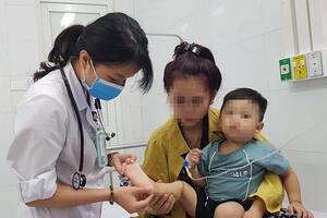 Hà Nội: Tăng nhanh các ca mắc tay chân miệng