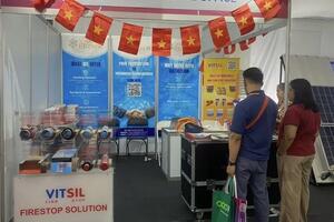Vật liệu, giải pháp chống cháy của Việt Nam hút khách Philippines
