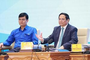 Thủ tướng đối thoại với thanh niên về chuyển đổi số