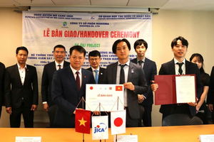 JICA bàn giao thiết bị phát và lưu trữ điện mặt trời cho huyện Mù Cang Chải