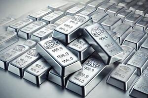 Giá bạc hôm nay 26/3/2025: Bạc nối đà tăng