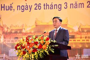 Đồng chí Trần Cẩm Tú dự Lễ kỷ niệm 50 năm Ngày giải phóng Huế