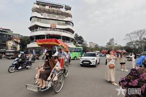 Hà Nội điều chỉnh giao thông khu vực Quảng trường Đông Kinh-Nghĩa Thục