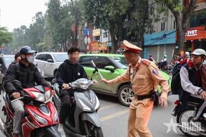 Duy trì công tác bảo đảm trật tự an toàn giao thông lứa tuổi học sinh