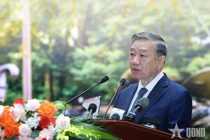 Tổng Bí thư Tô Lâm gặp mặt cựu chiến binh, thanh niên xung phong, dân quân tự vệ tham gia kháng chiến chống Mỹ