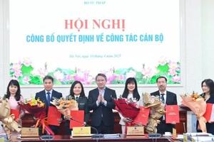 Nhân sự tuần qua: Bổ nhiệm cán bộ tại Bộ Tư pháp, Bộ Giáo dục và Đào tạo