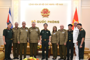 Đại tướng Phan Văn Giang tiếp Chủ nhiệm Chính trị các Lực lượng vũ trang cách mạng Cuba
