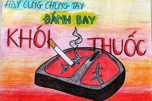 Tổ chức biểu diễn nghệ thuật tuyên truyền phòng, chống tác hại của thuốc lá