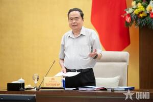Chủ tịch Quốc hội Trần Thanh Mẫn chủ trì làm việc với Ban Thường vụ Thành ủy Cần Thơ, Tỉnh ủy Hậu Giang, Tỉnh ủy Sóc Trăng