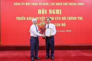 Nhân sự tuần qua: Bổ nhiệm lãnh đạo Chi cục Quản lý thị trường tỉnh Hậu Giang