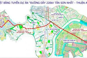 EVNNPT làm chủ đầu tư đường dây 220kV Tân Sơn Nhất - Thuận An