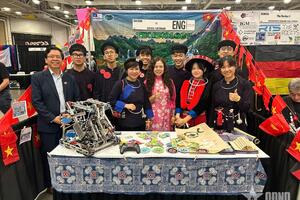 Dấu ấn học sinh Cao Bằng tại Giải vô địch thế giới robot VEX