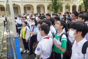 TP Hồ Chí Minh: Các thí sinh làm thủ tục dự thi lớp 10 năm học 2025-2026
